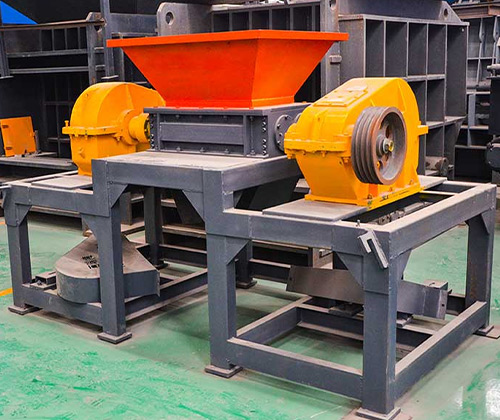 rubber shredder machine